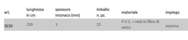 Профиль защитного выступа из ПВХ EDILFERRO TRAVEST ART. 3030 ARCH-00079606 - Вид №2
