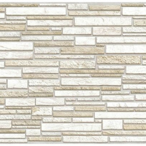 Панель ПВХ 0,3 мозаика Пластушка белая STSR-702