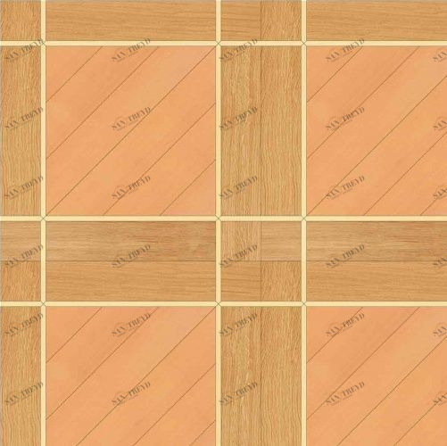 Художественный паркет Da Vinci Щитовой 26-548 Дуб (Гладкая) 500х500 мм 26010548