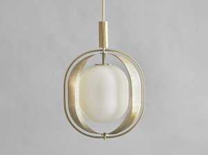 Латунный подвесной светильник