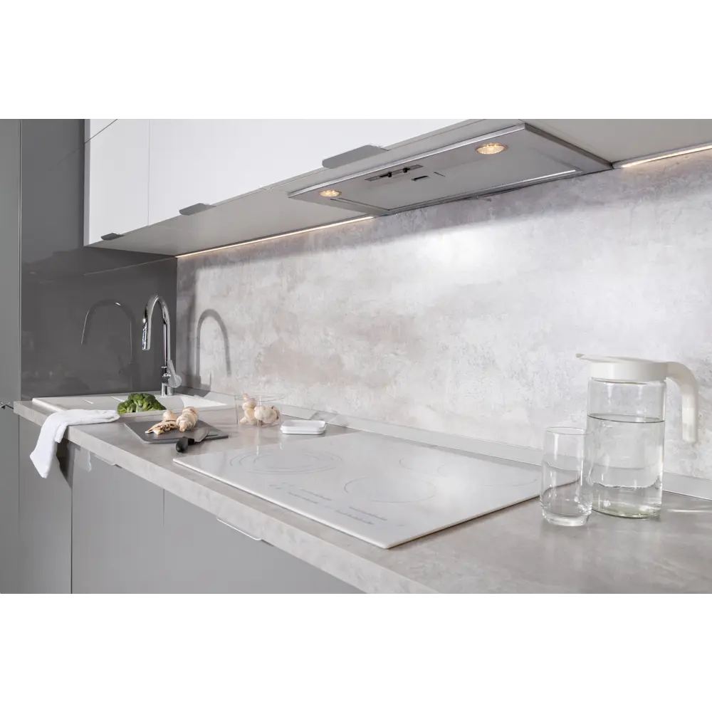 Столешница Santreyd Бетон светлый 240х60 см - индустриальный шик для кухни 89077712 STLM-0078070 - Вид №8