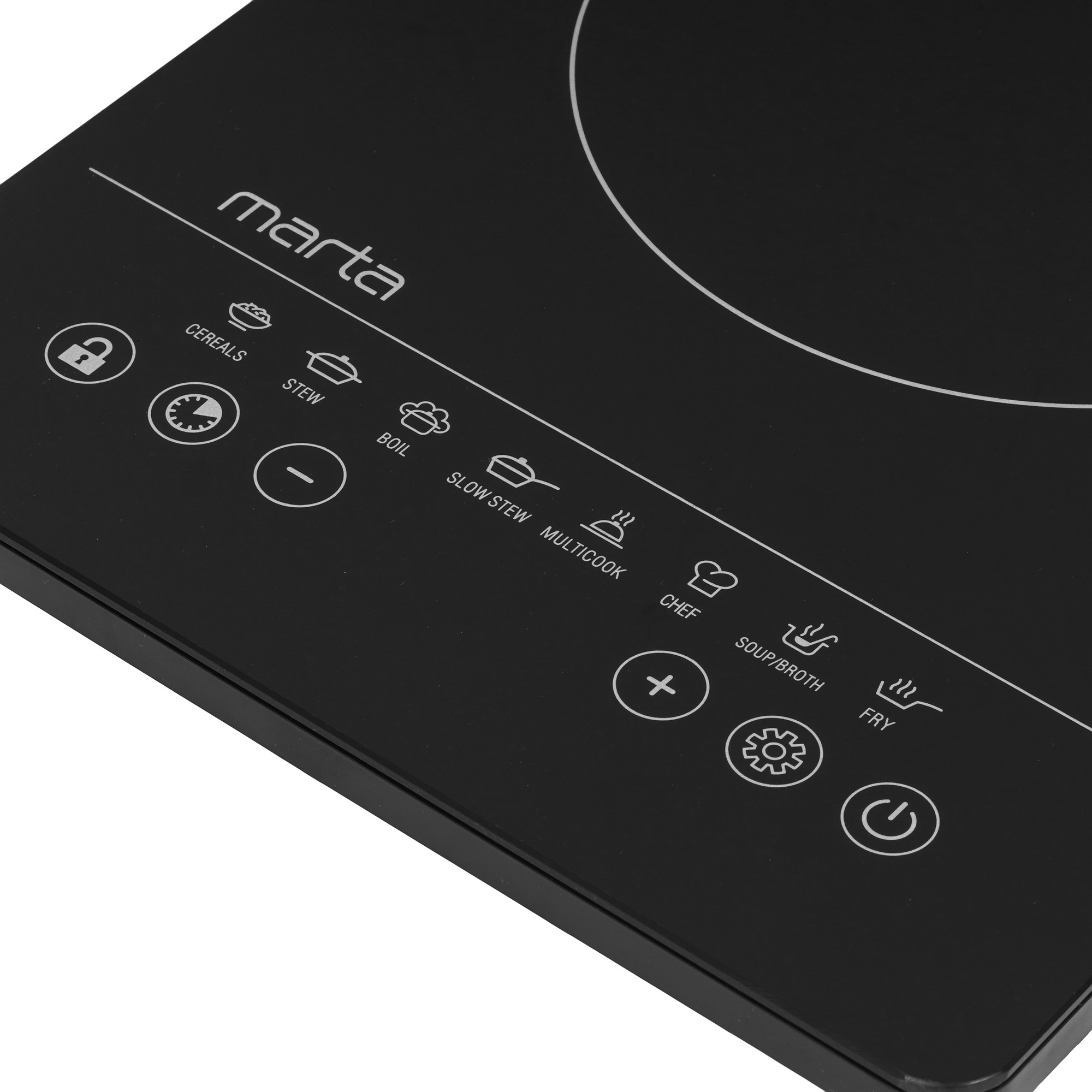 9907830 Плита компактная электрическая MARTA MT-4217 черный STDN-0045412 - Вид №2