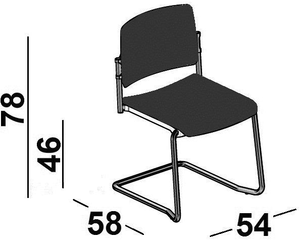 Luxy Мягкий консольный стул Essenziale sun-id-1397653 - Вид №4