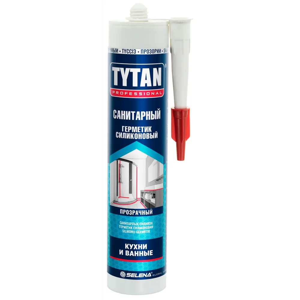 Герметик силиконовый Tytan прозрачный для внутренних и наружных работ 83612696 STLM-0042694