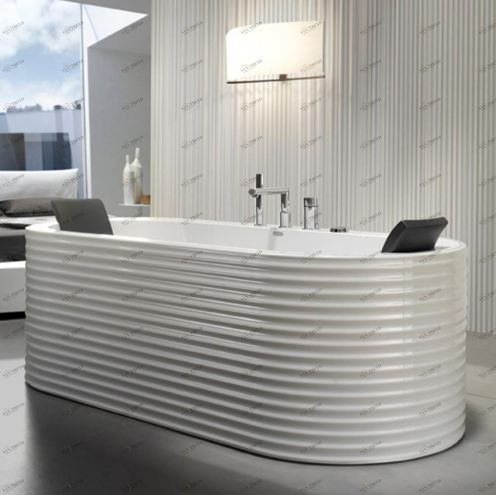 Ванна свободно стоящая Yuma Line 190 см Karolitalia BLUBLEUYUMALINE190