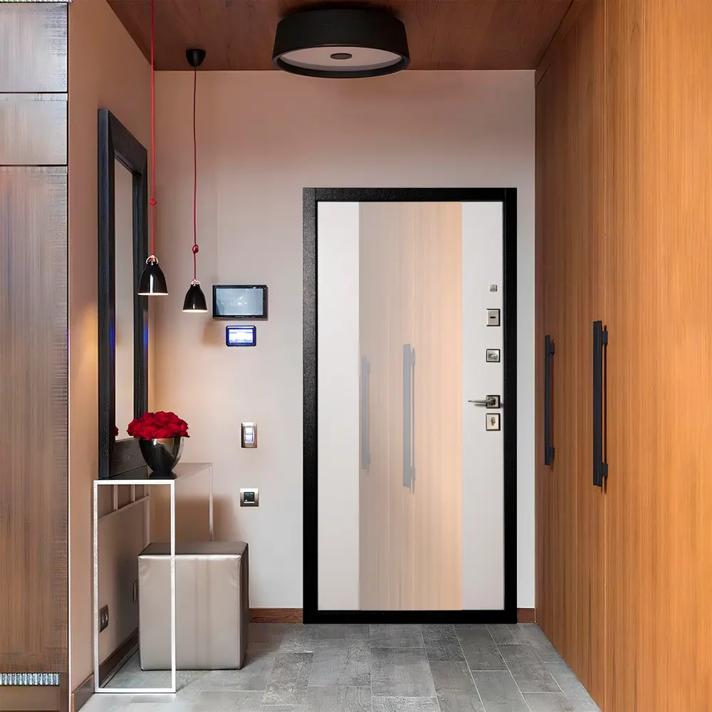 Входная дверь Форпост 100 с зеркалом - защита и комфорт для квартиры 89415302 STLM-1563526 - Вид №10