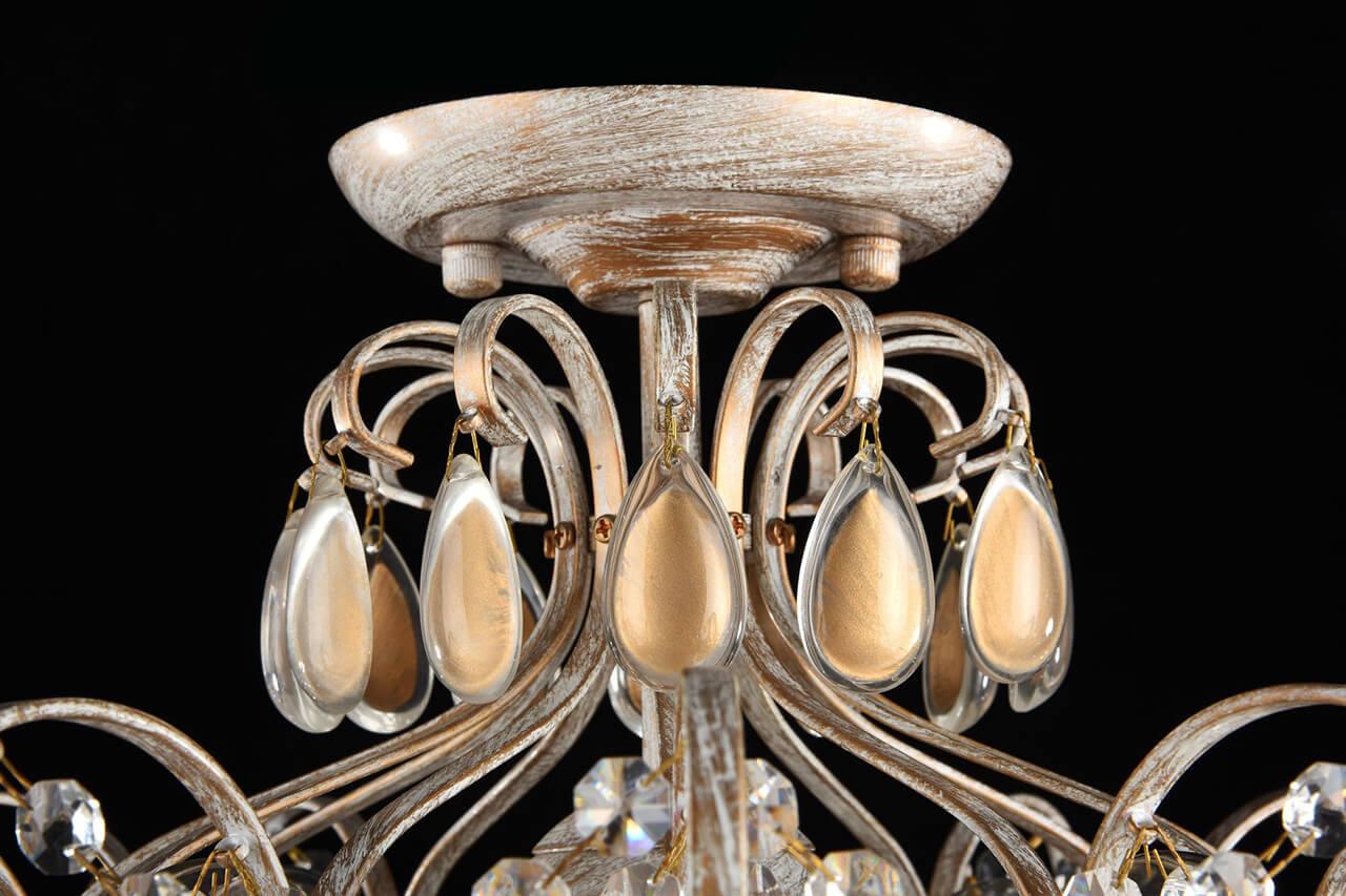 Потолочная люстра Freya Chabrol FR2302-CL-04-WG FREYA ДИЗАЙНЕРСКИЕ, CHABROL 183590 Золотой  - Вид №2