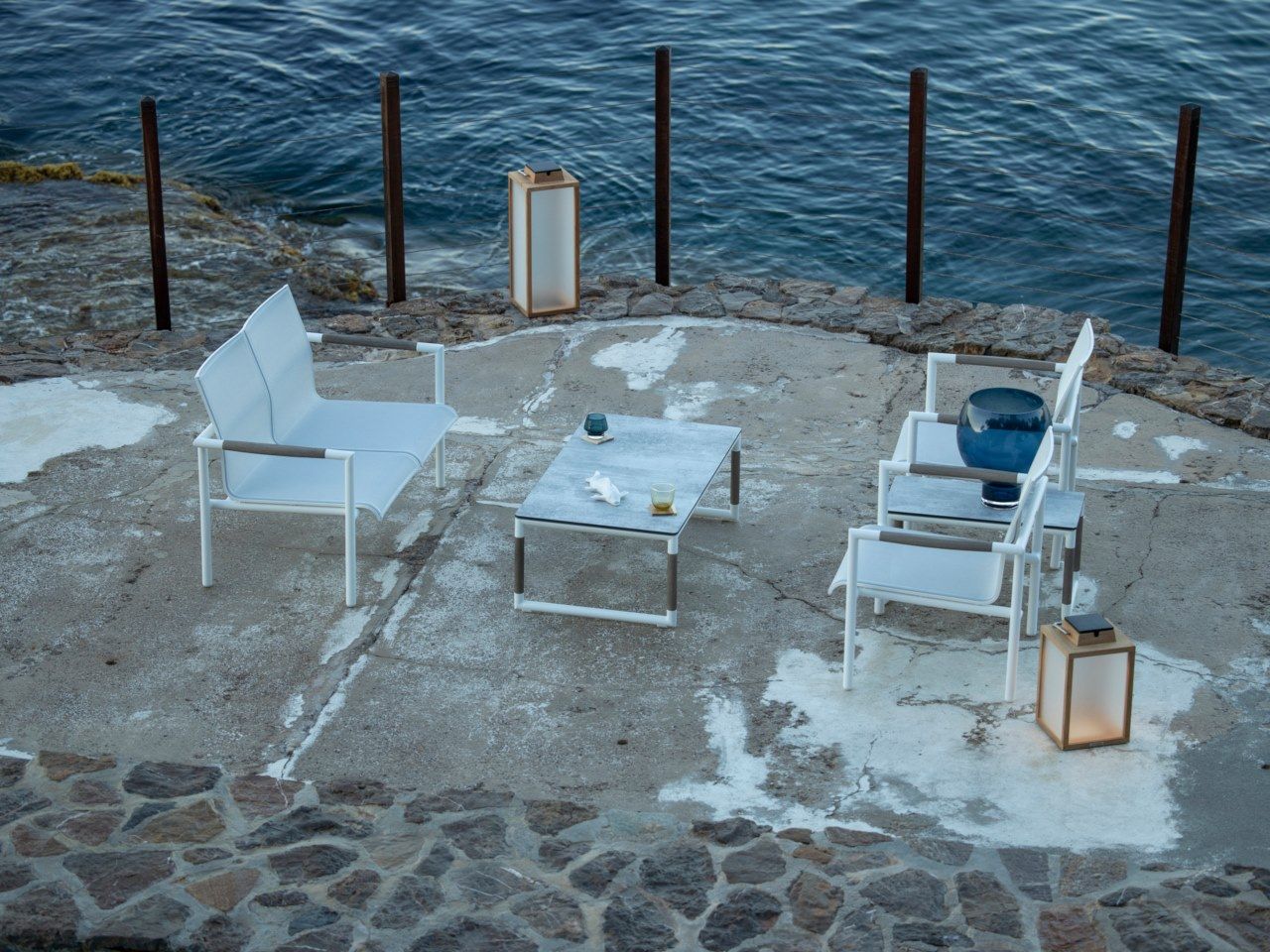 Алюминиевый садовый стул с подлокотниками Les Jardins® Bastingage ARCH-00060081 - Вид №2