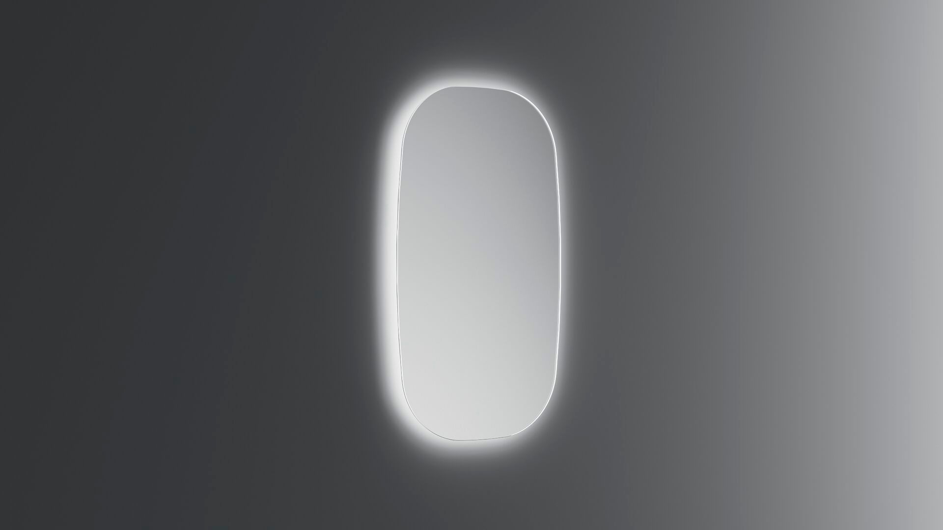 Зеркало со встроенным освещением для ванной комнаты INDA® CLAIRE+ ARCH-00105734 - Вид №2