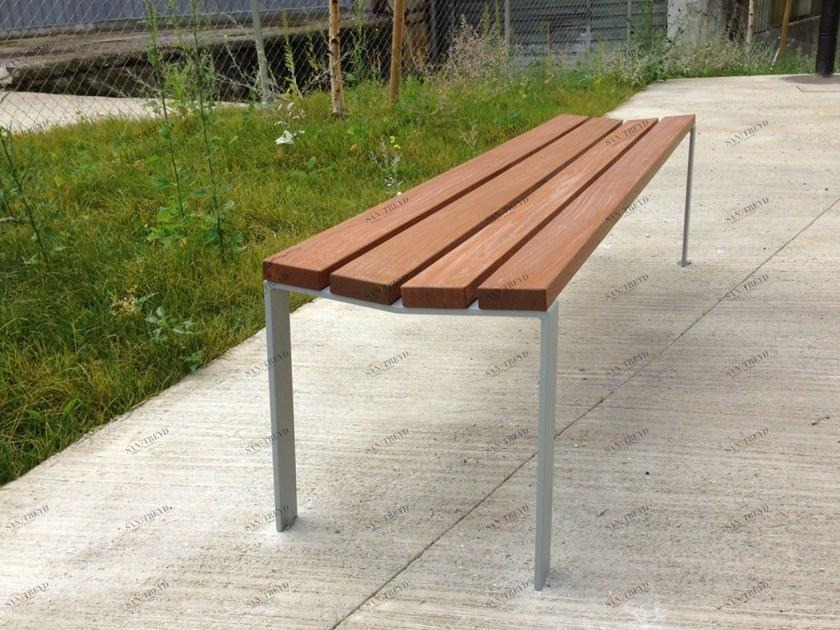 URBIDERMIS Деревянная скамейка без спинки Harpo sun-id-1432101