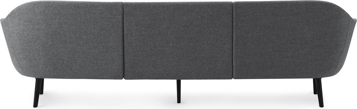 603551 Sum Модульный диван 3-х местный Black Aluminium Synergy Normann Copenhagen  - Вид №2