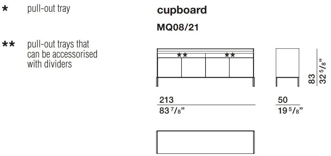 Molteni & C. Буфет из дерева Quinten sun-id-1347584 - Вид №2