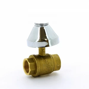 Кран шаровой ВВ под штукатурку колпак ITAP 3/4"
