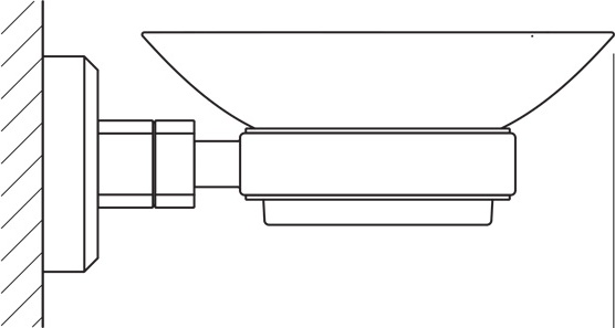 9922A Держатель с мыльницей ARTWELLE Hagel - Вид №1