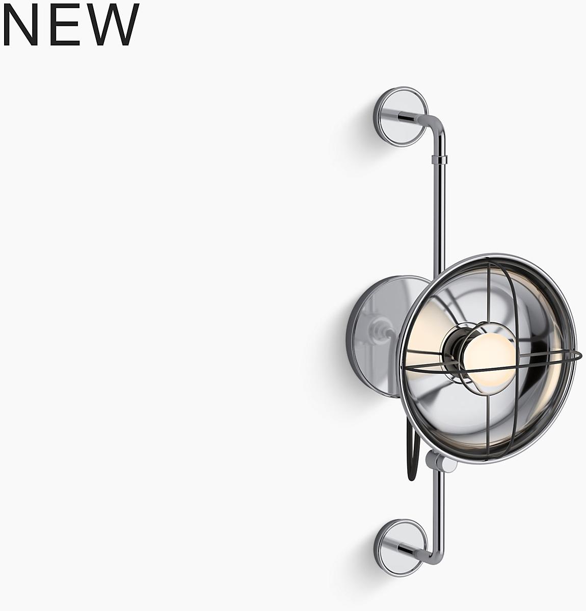 KOHLER Современная ферма бра раздвижной с одной лампой K-23667-SC01-WHL  - Вид №1