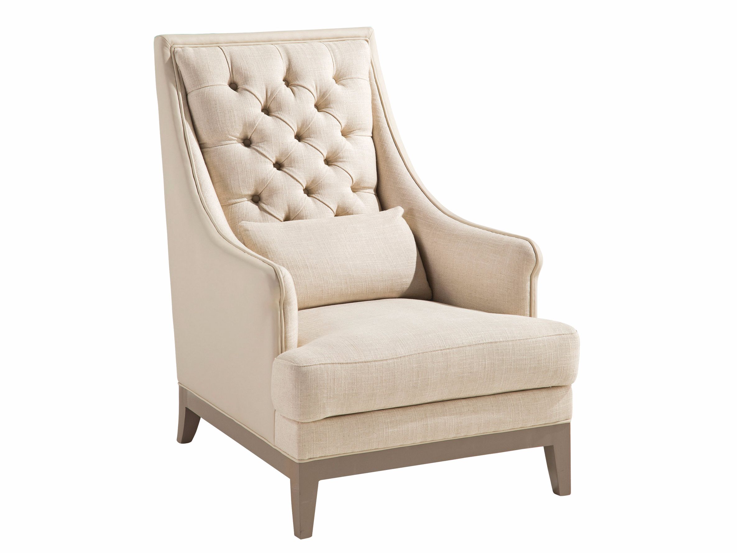 Кожаное кресло capitonné с подлокотниками с высокой спинкой ROCHE BOBOIS Epoq ARCH-00048834