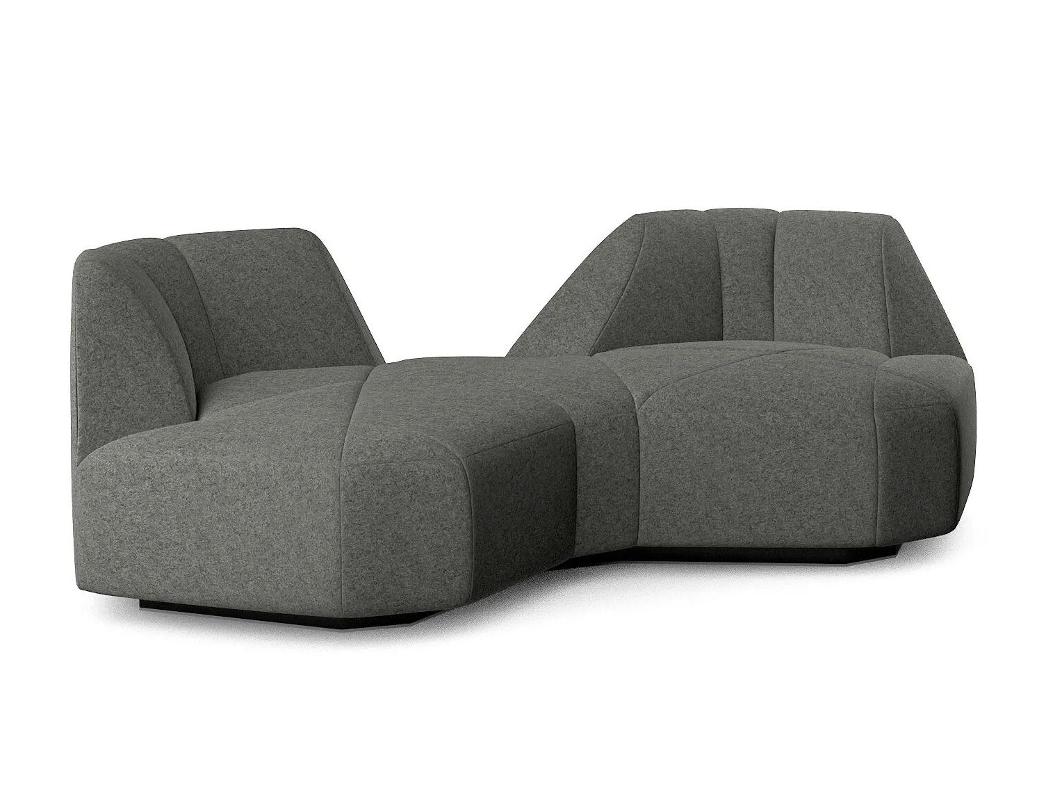 3-местный тканевый диван FID Paris Crystal ARCH-00041264 - Вид №17