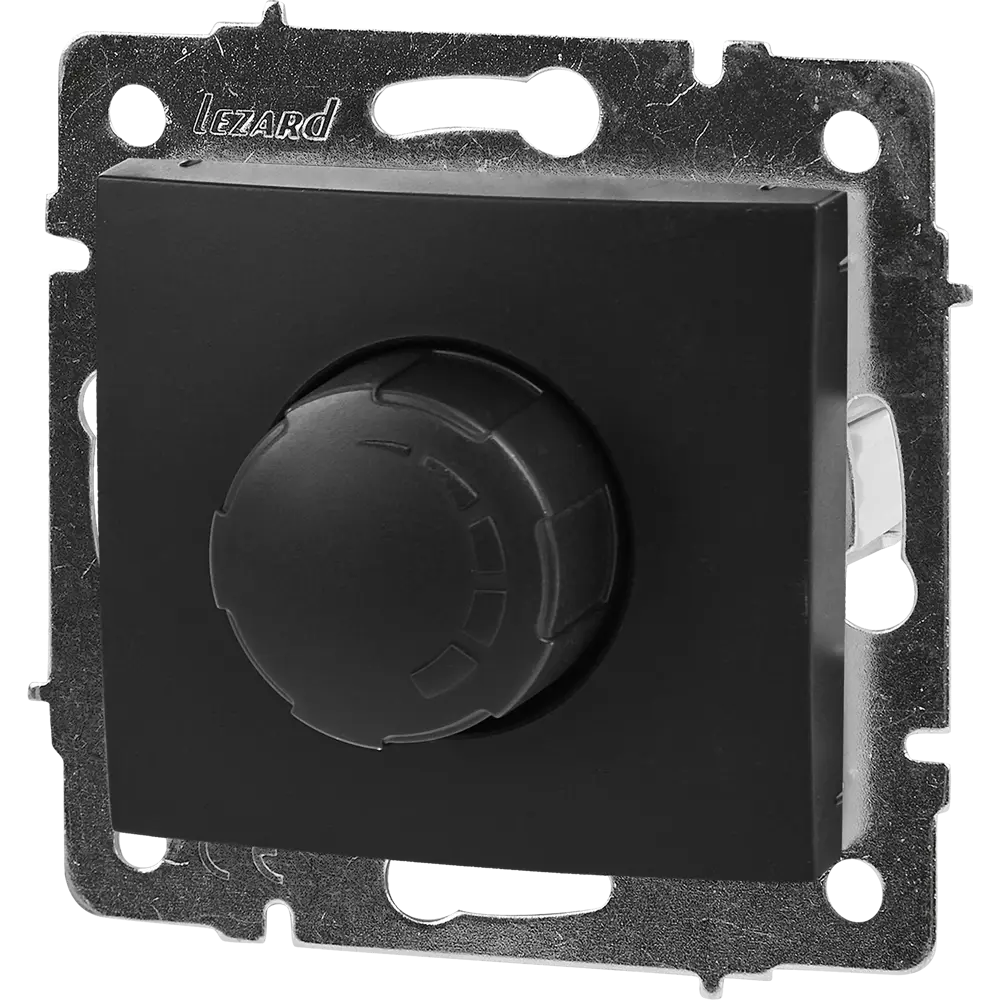 Диммер Lezard Karina 800 Вт цвет черный бархат 84410704 STLM-2203603 - Вид №1