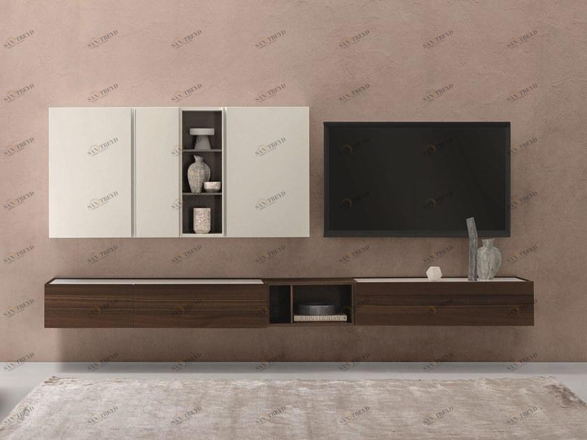 ZANETTE Настенный ящик для хранения лакированный под дуб Day moove sun-id-1481474