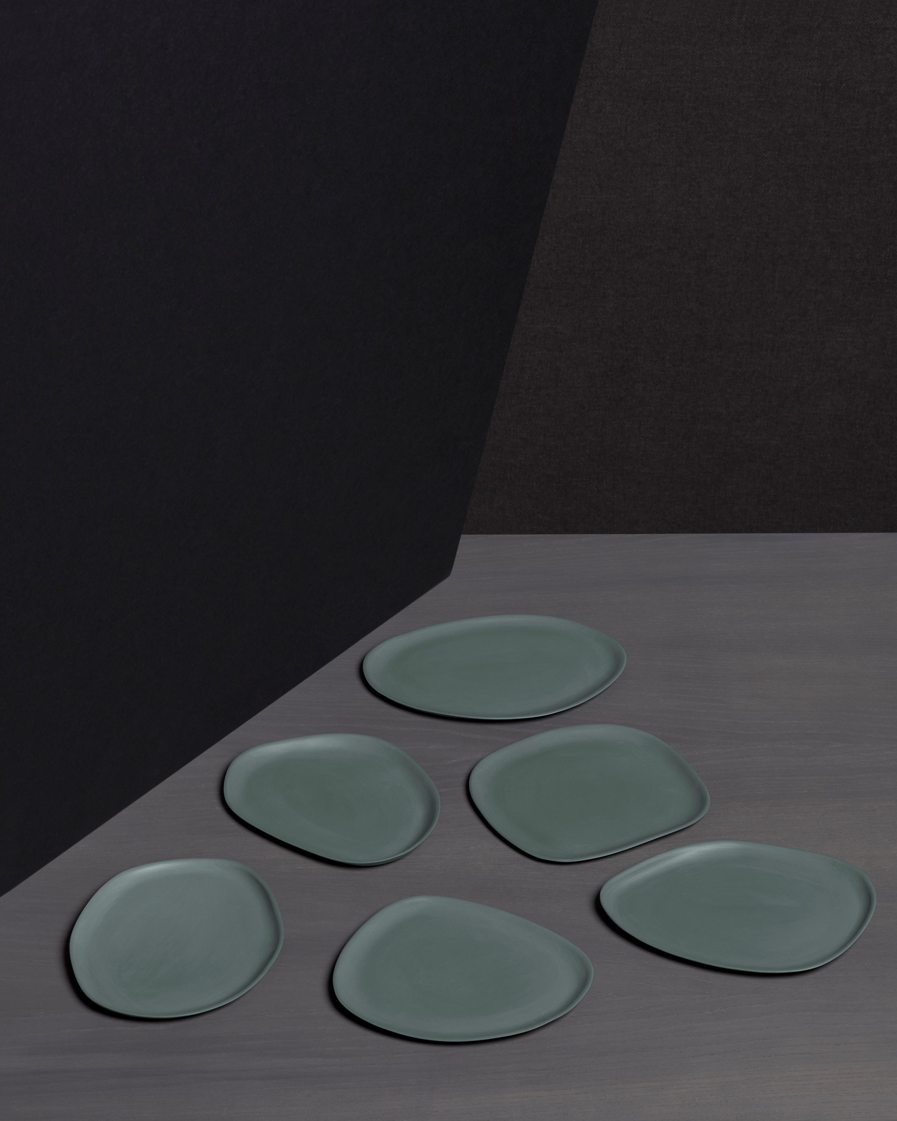 Набор фарфоровых десертных тарелок Society Limonta оболочка ARCH-00070613 - Вид №3