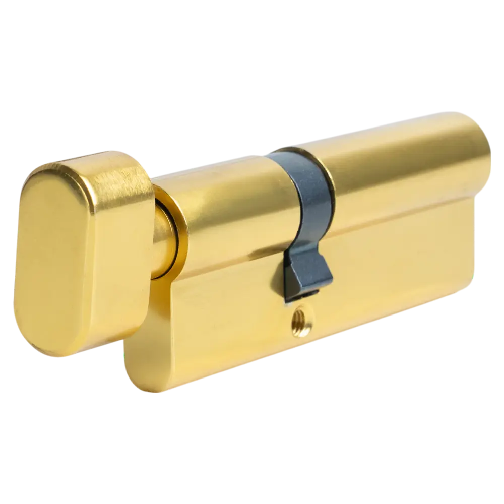 Цилиндр EDS-CYL 35x55 мм ключ/вертушка цвет латунь EDSON STLM-2137149