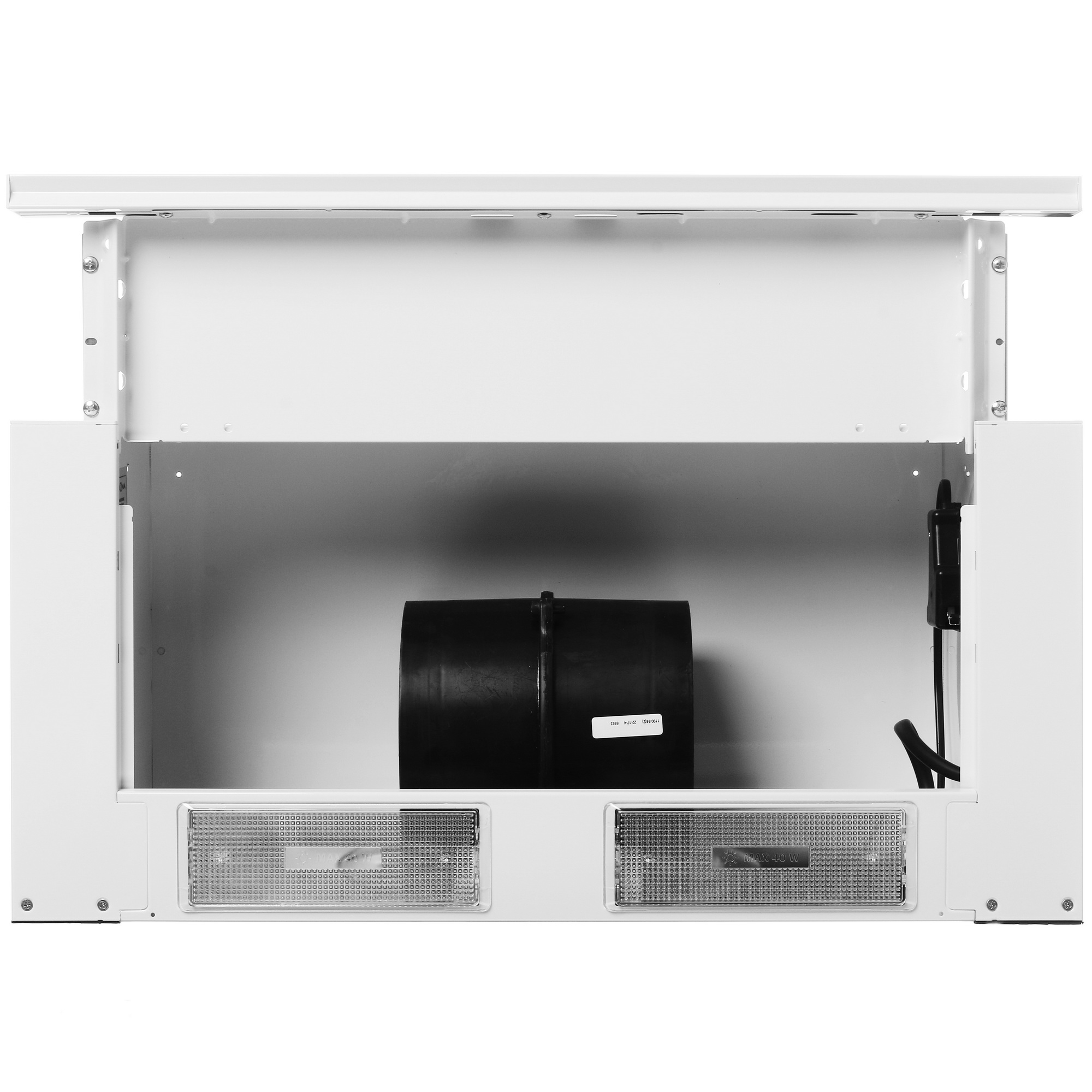 9940317 Вытяжка телескопическая KRONA VITTORIA 600 PB белый/белый STDN-0139836 - Вид №9