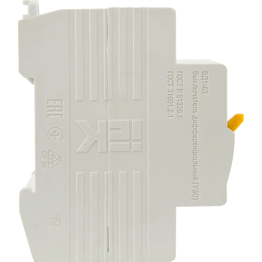 УЗО IEK ВД1-63 4P 80А для трёхфазной сети 400В 82941109 STLM-0038224 - Вид №3