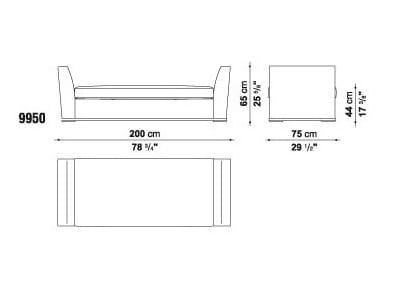 Мягкая ткань Dormeuse Maxalto Intervallum ARCH-00073404 - Вид №2