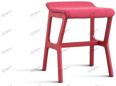 TrabA' Низкий табурет из ткани Nhino 0013-h47-imb