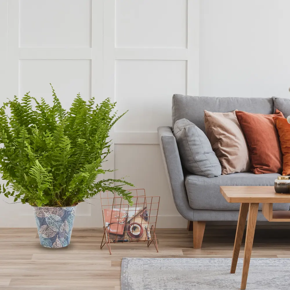 Горшок цветочный Ingreen London ø16 h14.5 см v1.6 л пластик туманное утро Фиджи декор STLM-2020572 - Вид №2