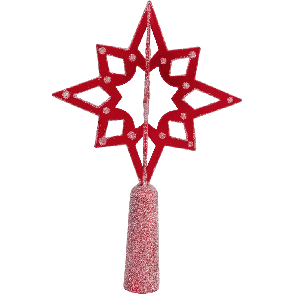 Верхушка на елку «Европейская» h19 см красный Santreyd STLM-2026870 - Вид №1