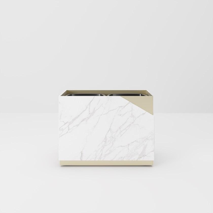 PROF Контейнер для макулатуры из стекла и металла Louise sun-id-1459441 - Вид №3