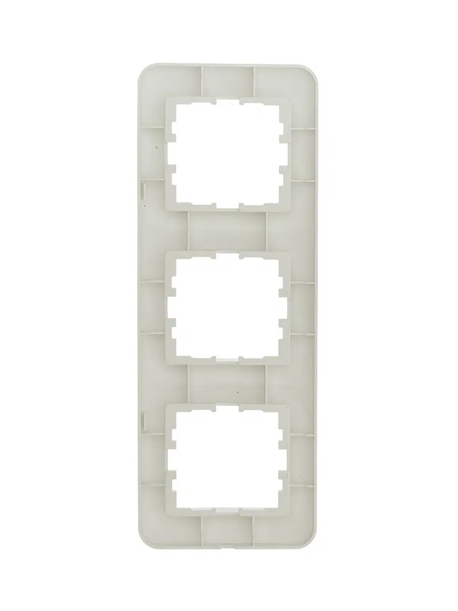 ASTI Рамка 3-ая вертикальная б/вст крем LEZARD 7081-0300-153 - Вид №2