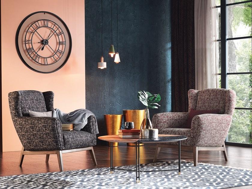 Enza Home Кресло из ткани с подлокотниками Netha sun-id-1482942 - Вид №3