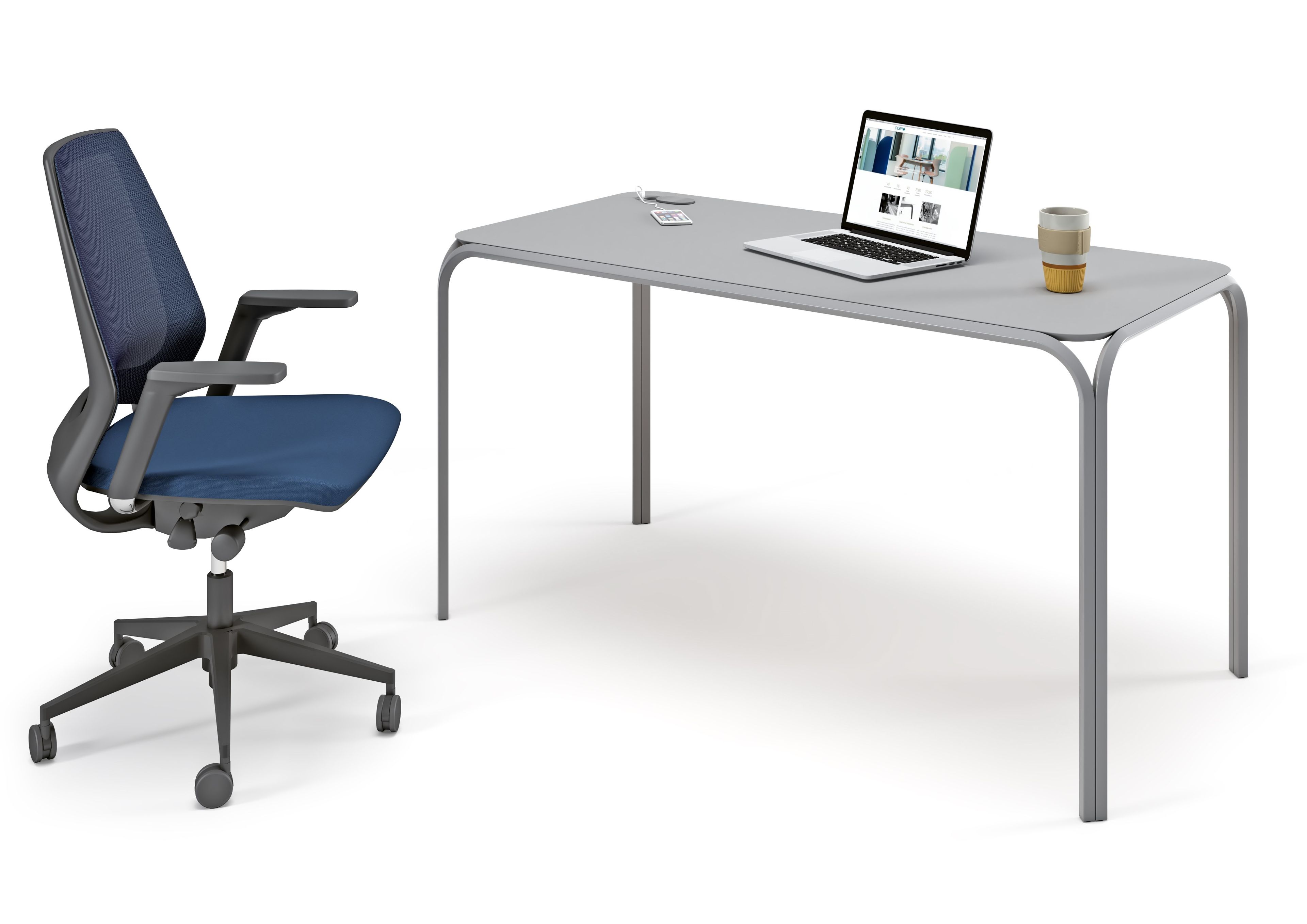 Прямоугольный рабочий стол с системой люверсов Cider Edition Bended ARCH-00076466 - Вид №1