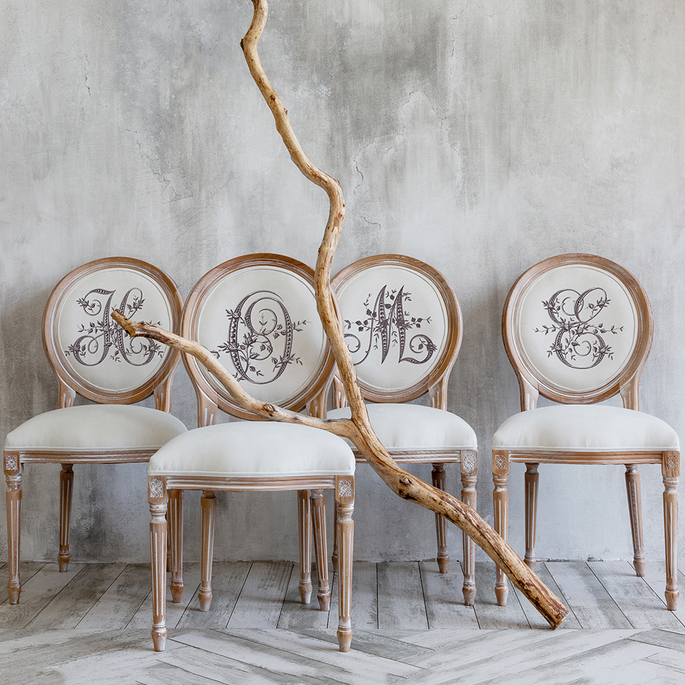 21080515 Стул «Монограмма буквы O» Object Desire Азбука мечты  - Вид №19