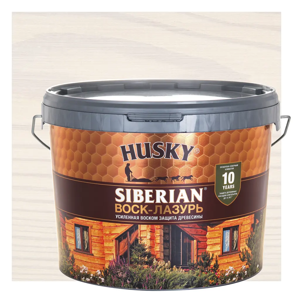 Воск-лазурь Husky Siberian для дерева - защита и эстетика 86765102 STLM-0071492