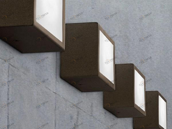 PANZERI Алюминиевый светодиодный уличный настенный светильник Four sun-id-1479438