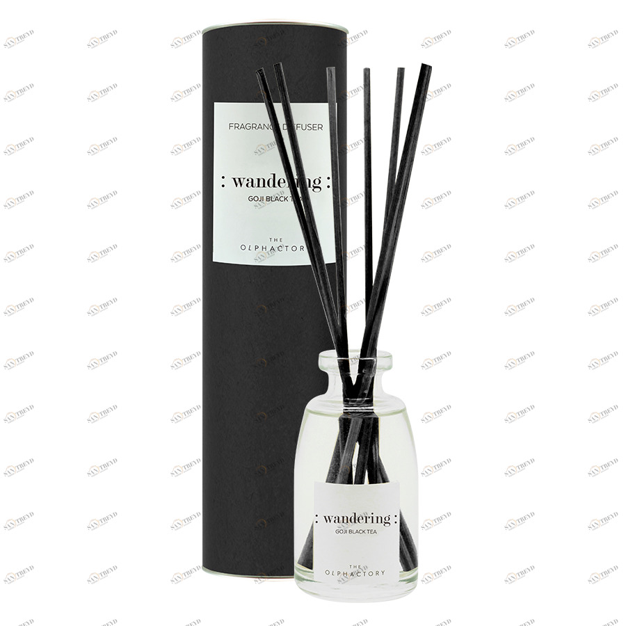 Диффузор ароматический The Olphactory Wandering Black "Ягоды годжи" 100 мл AMBIENTAIR  00-3895036 Черный 