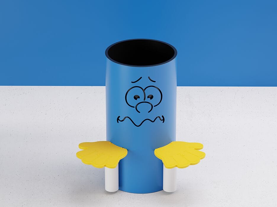 Плантатор с сиденьями для детей из оцинкованной стали DIMCAR VITO IMPAURITO ARCH-00033639 - Вид №1