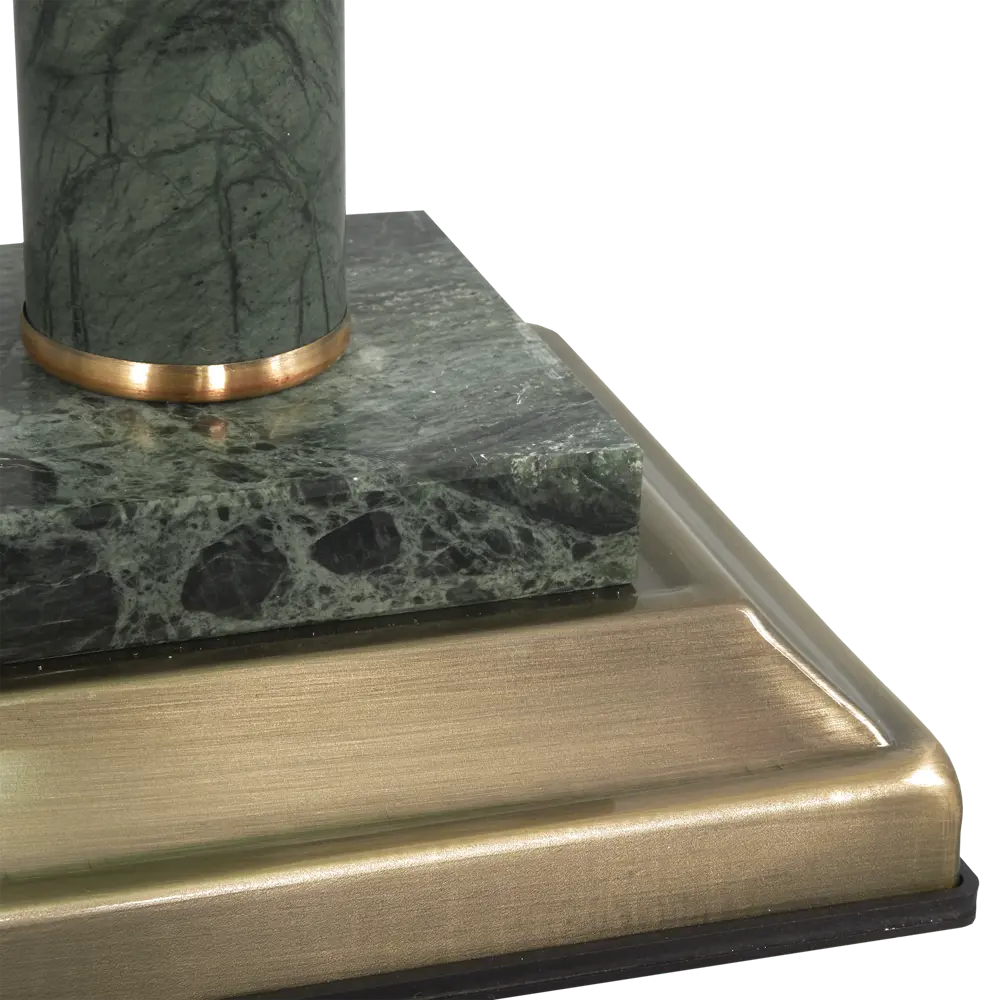 Настольная лампа Vitaluce «Мраморная элегантность» с зеленым абажуром 12087908 STLM-0001743 - Вид №7