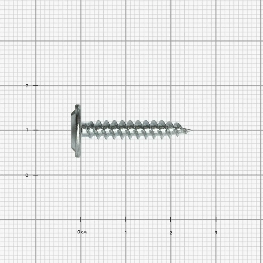 Саморезы по металлу DILWIS с пресс-шайбой острые оцинкованные 4.2x25 мм 1 кг STLM-2124830 - Вид №2