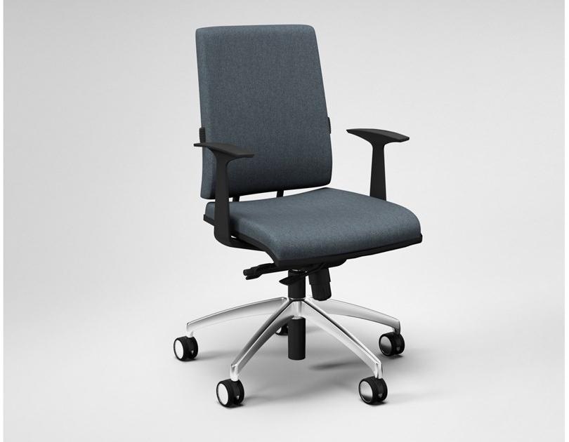 FANTONI Офисный стул из ткани с 5 спицами и подлокотниками Seating system sun-id-1494119 - Вид №1