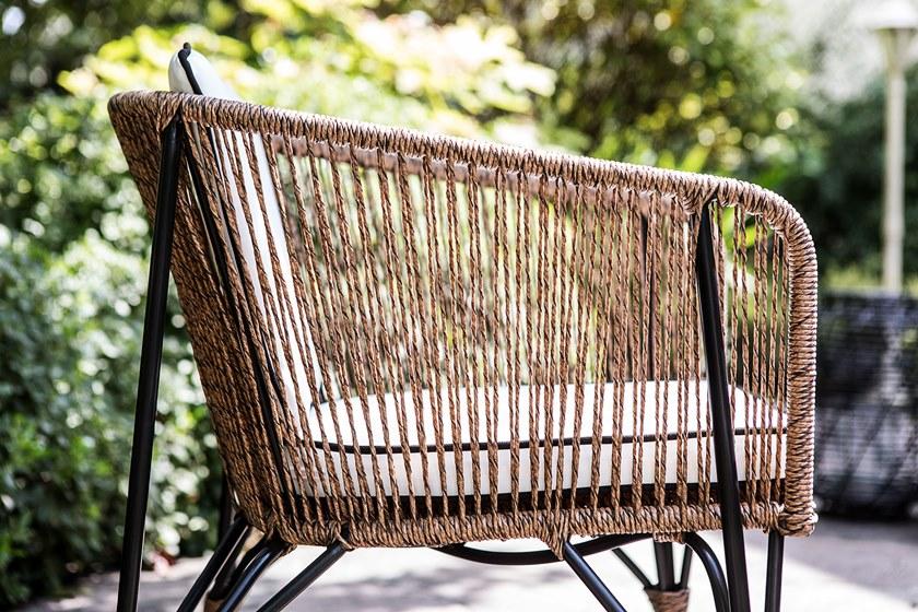 cbdesign Садовый стул из синтетического волокна с подлокотниками Lodz N068n1 - Вид №10