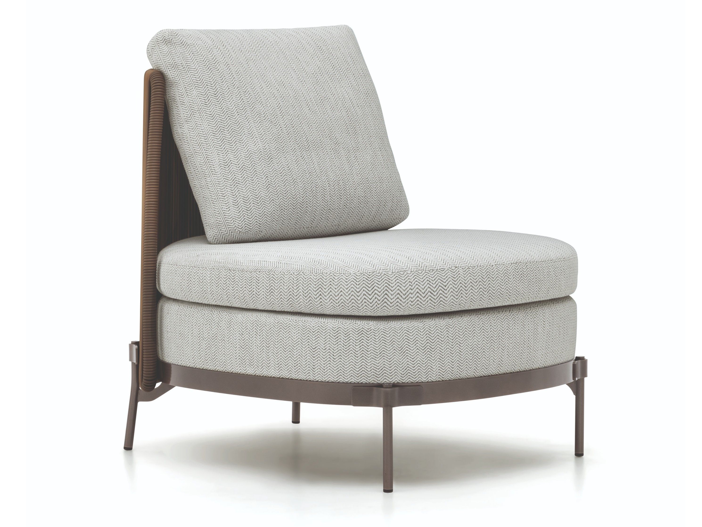 Ткань открытый стул Minotti Ленточный шнур для наружного использования ARCH-00051639