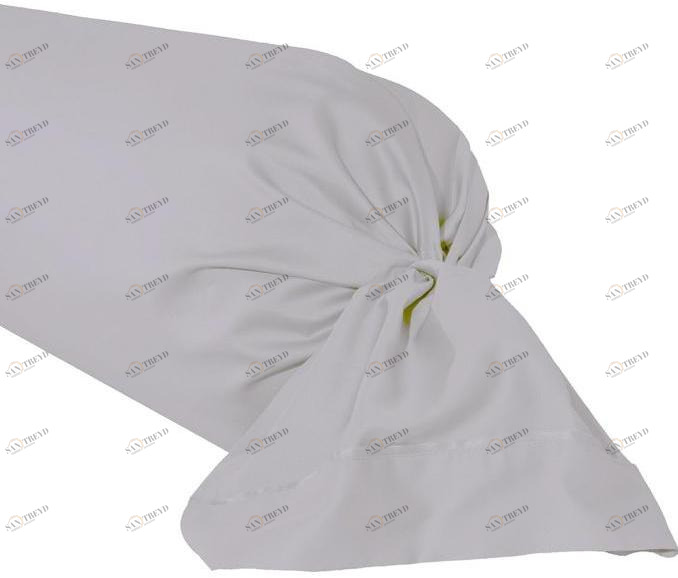 Alexandre Turpault Однотонная цилиндрическая подушка из хлопка Teo sun-id-1500221