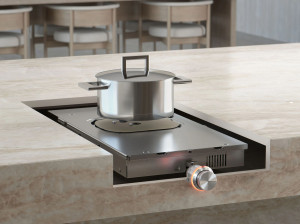 Индукционная плита под столешницей