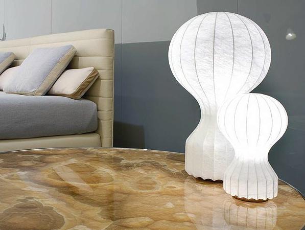 Flos Светодиодная настольная лампа из смолы кокона с диммером Home collection - tavolo sun-id-1496479 - Вид №2