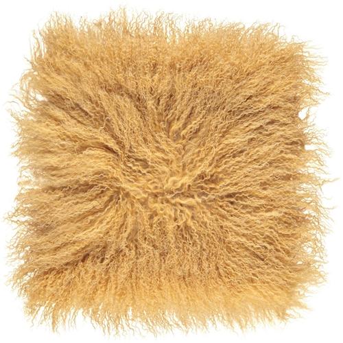 NCL1059_IY Подушка мех тибетской козы 40x40 Natures Collection Santreyd 