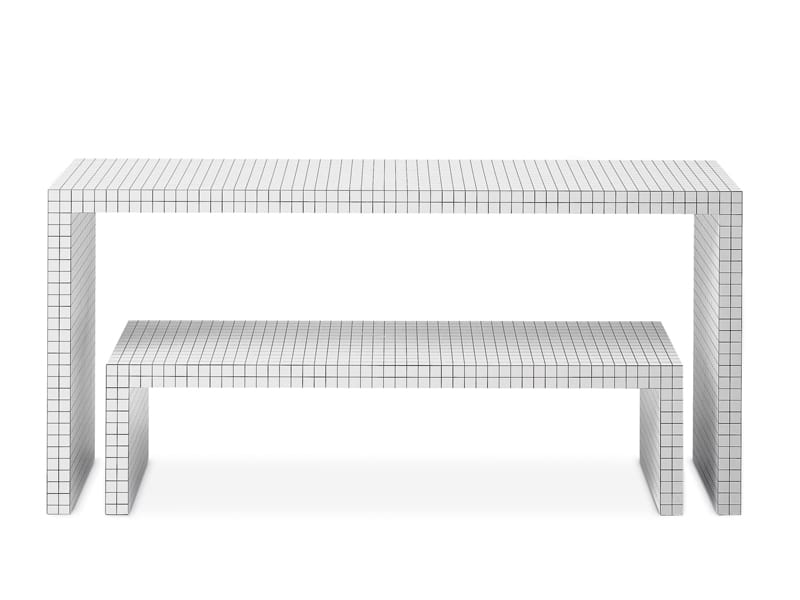 Консоль и журнальный столик в тамбуре Zanotta Quaderna ARCH-00033116